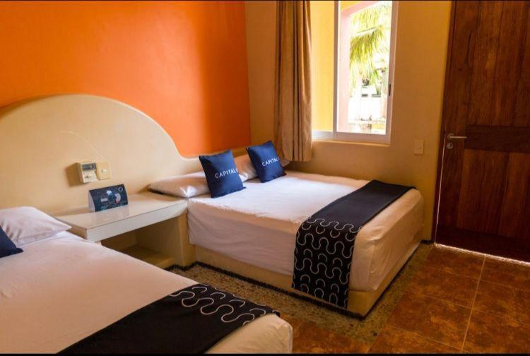 Hotel Cuamatzi 锡瓦塔塔内霍 外观 照片